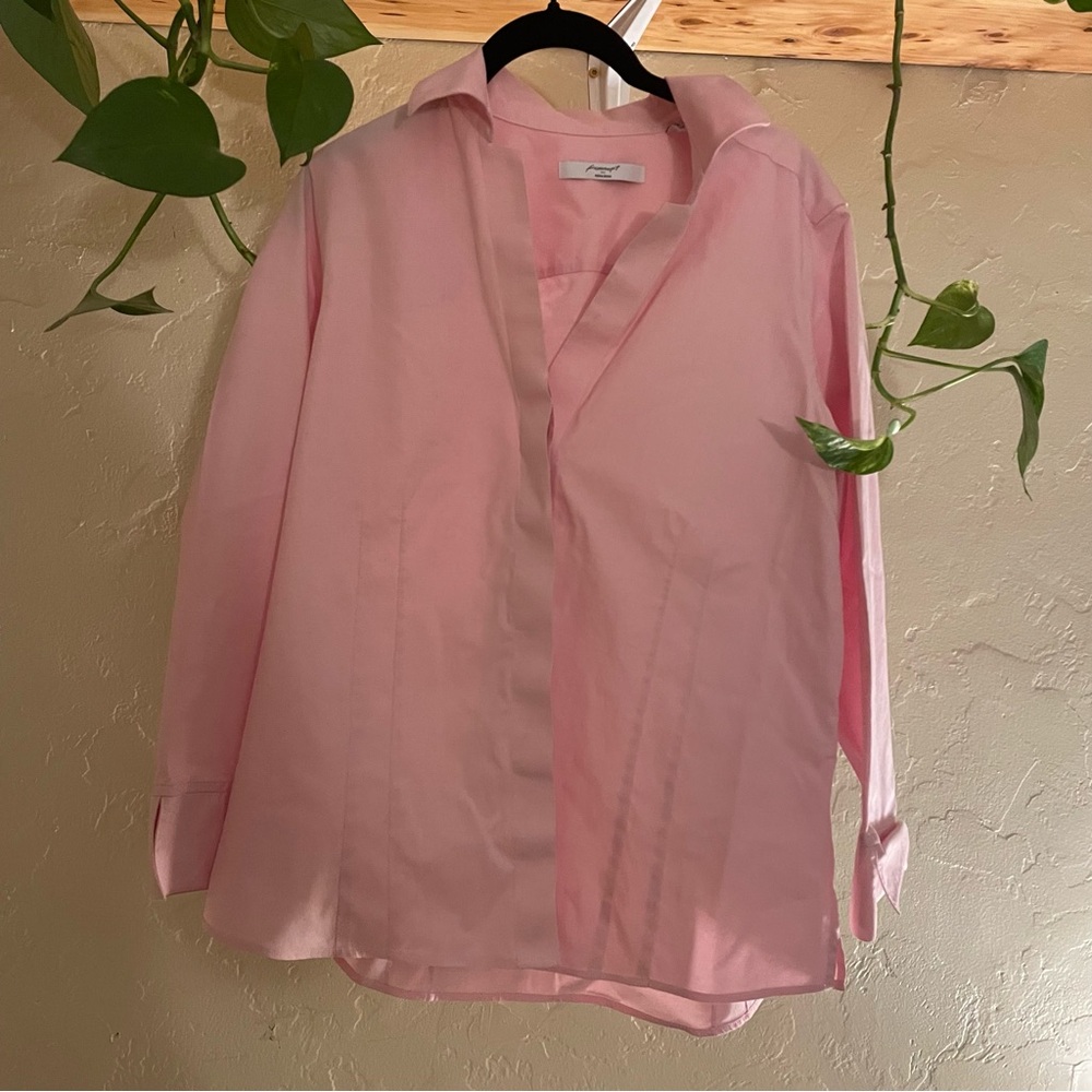 Foxcroft Blush Pink Non-Iron Blouse